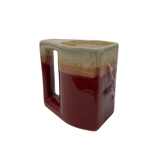 Rodolfo Padilla Mugs Lot of 3 With Wooden Mug Tree Stand Kokopelli Dolphin - Picture 2 of 16